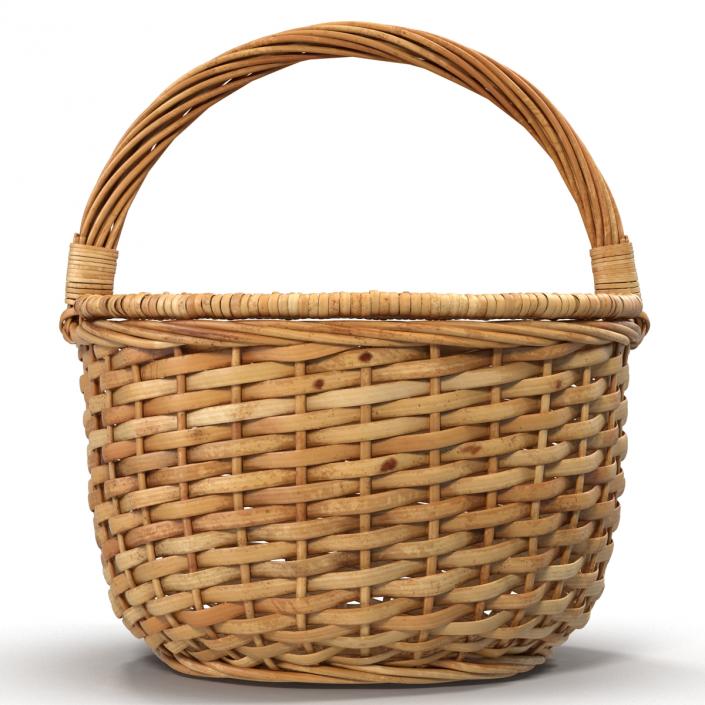 3D Picnic Basket model