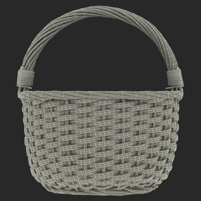 Straw Basket 3D