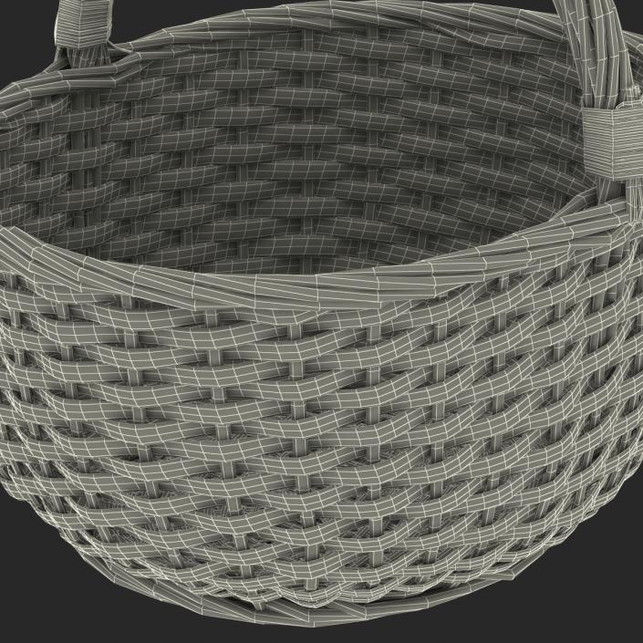 Straw Basket 3D