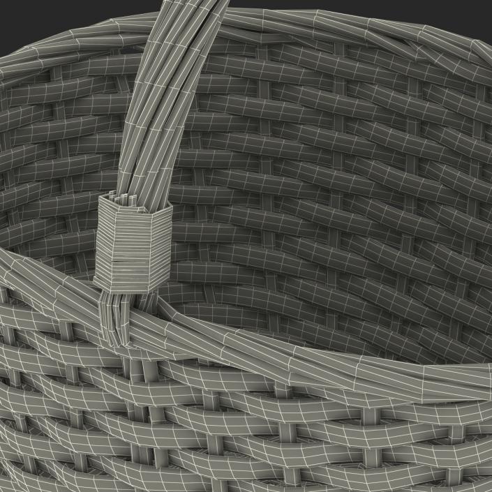 Straw Basket 3D