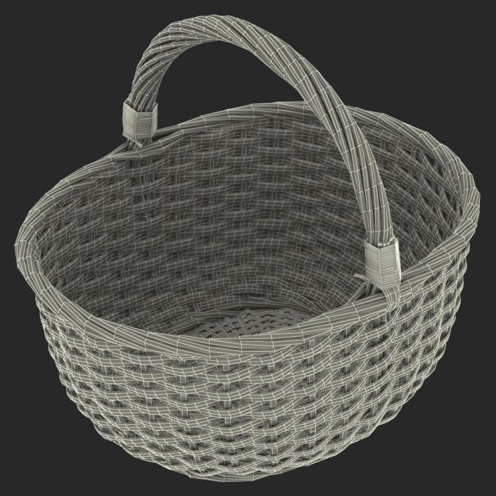 Straw Basket 3D