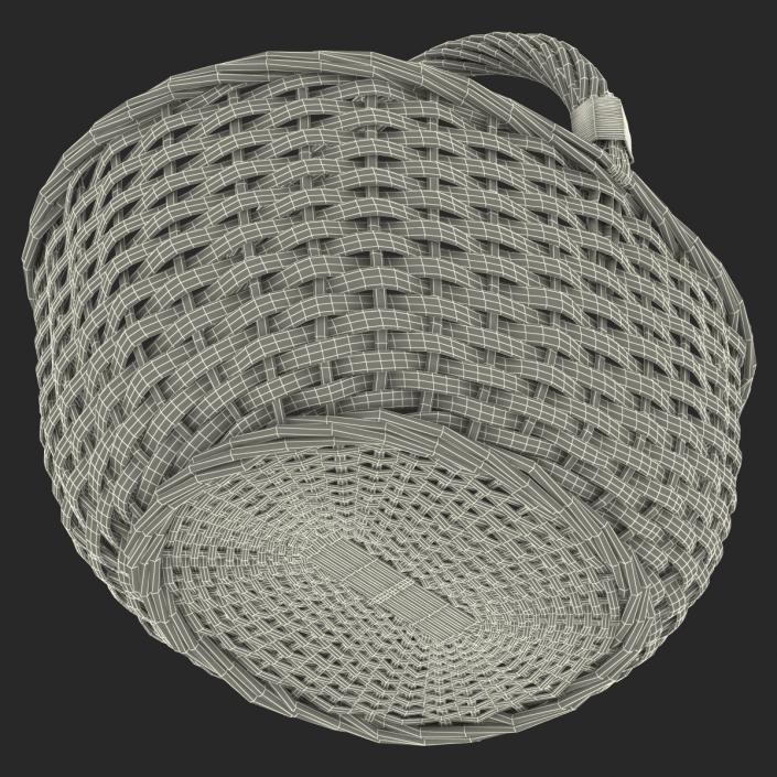 Straw Basket 3D