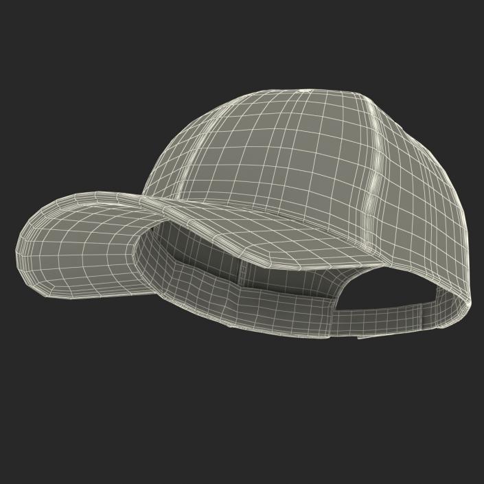 Baseball Hat 3 3D model