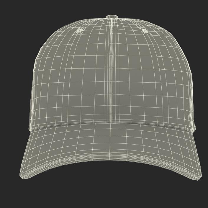 Baseball Hat 3 3D model