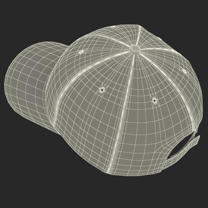 Baseball Hat 3 3D model