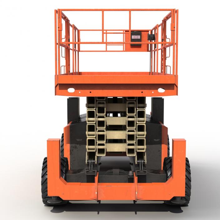 3D Engine Powered Scissor Lift JLG 5394RT model