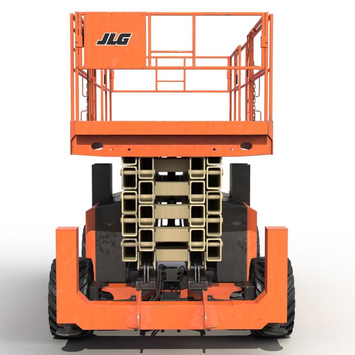 3D Engine Powered Scissor Lift JLG 5394RT model