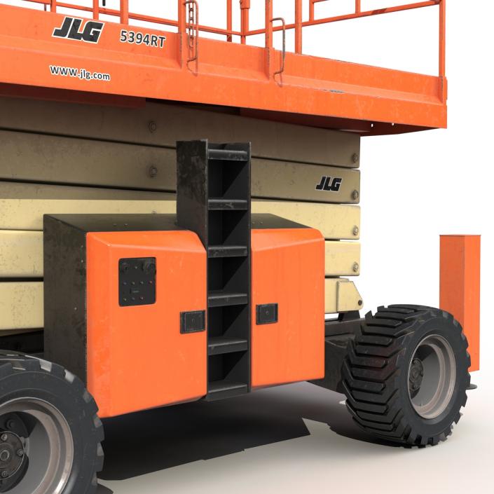 3D Engine Powered Scissor Lift JLG 5394RT model