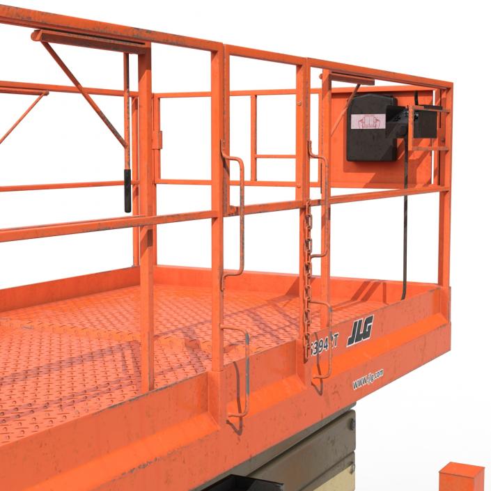 3D Engine Powered Scissor Lift JLG 5394RT model