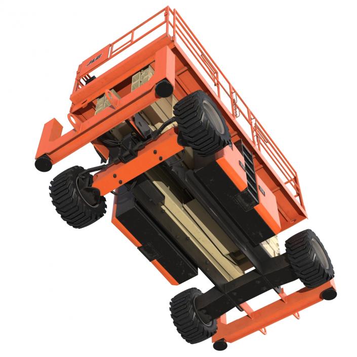 3D Engine Powered Scissor Lift JLG 5394RT model