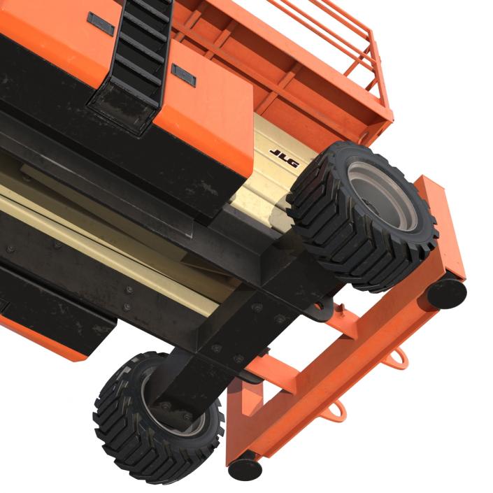 3D Engine Powered Scissor Lift JLG 5394RT model