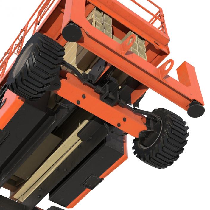 3D Engine Powered Scissor Lift JLG 5394RT model