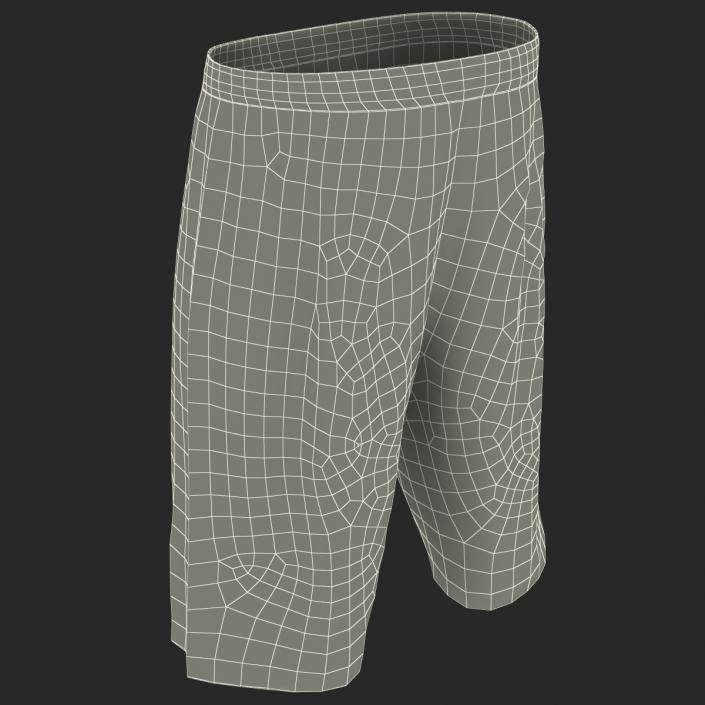 3D Basketball Shorts Red