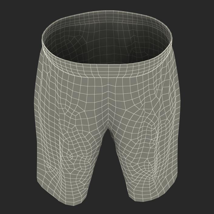 3D Basketball Shorts Red