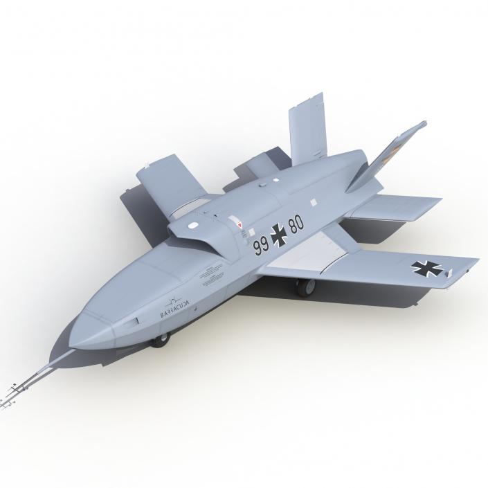 3D EADS Barracuda UAV model