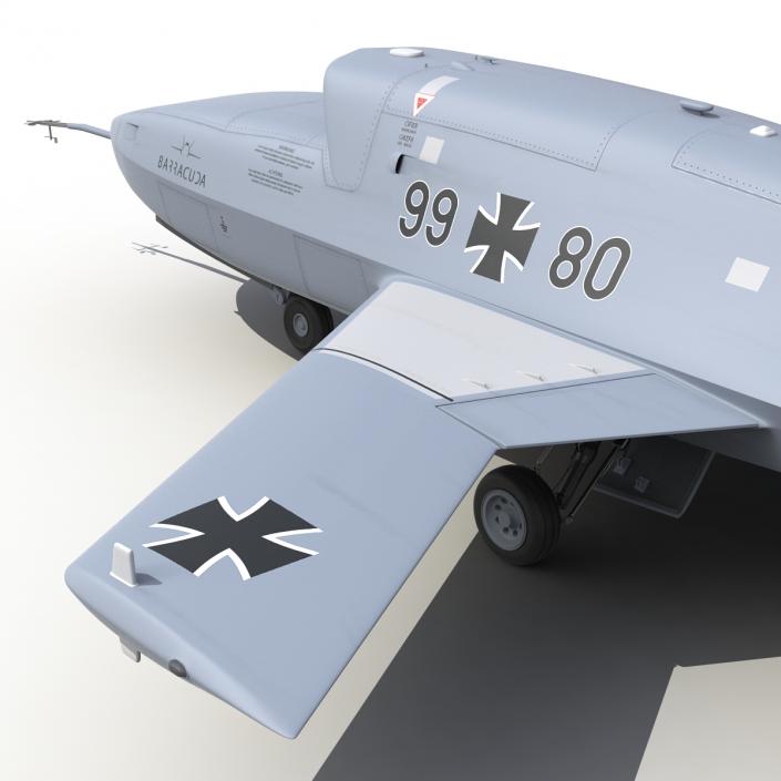 3D EADS Barracuda UAV model