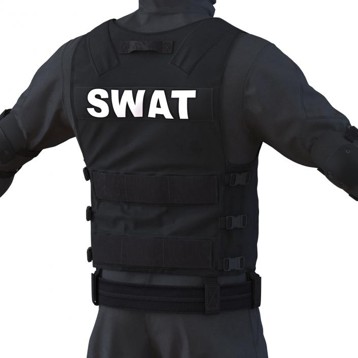 SWAT Man Rigged 2 3D