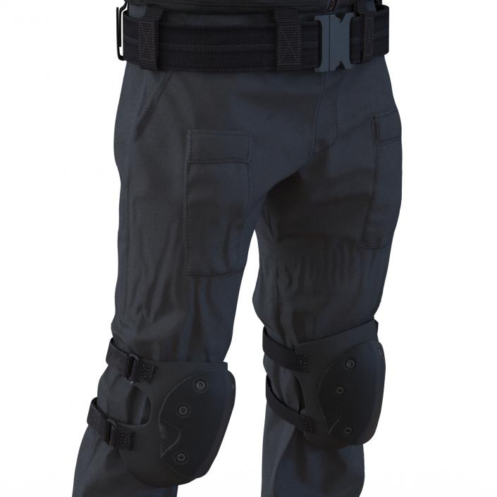 SWAT Man Rigged 2 3D