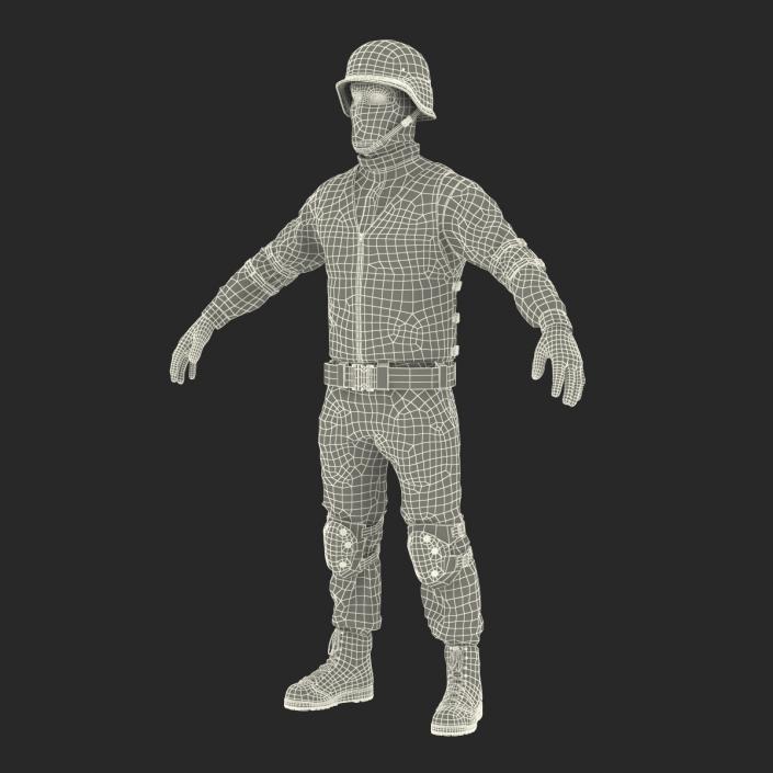 SWAT Man Rigged 2 3D