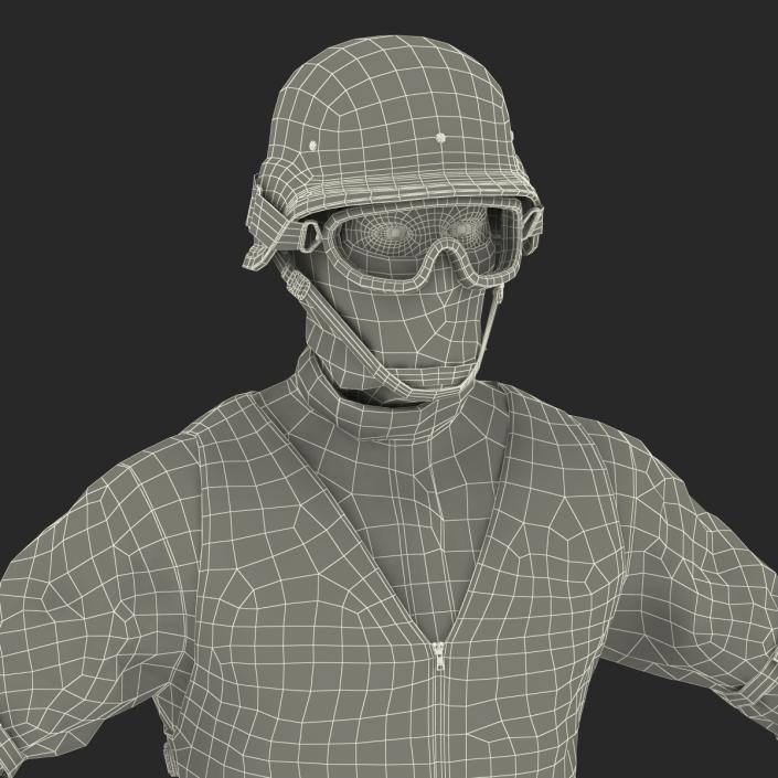 SWAT Man Rigged 2 3D