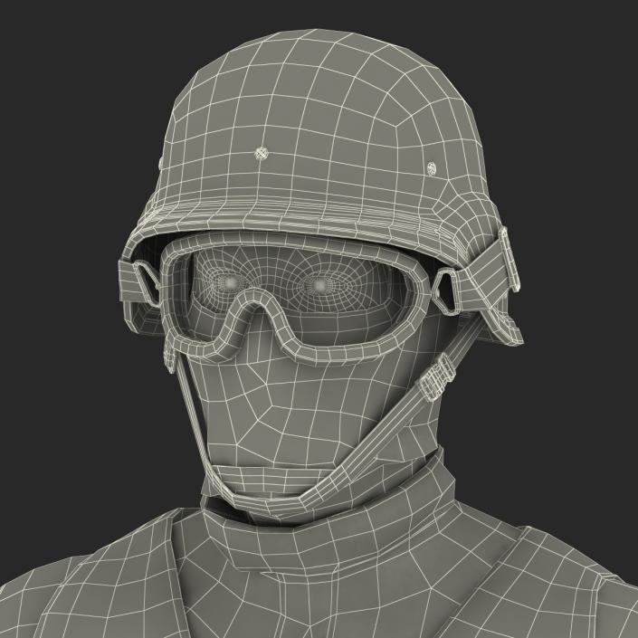 SWAT Man Rigged 2 3D