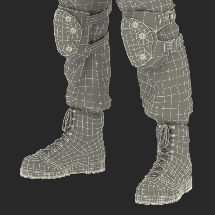 SWAT Man Rigged 2 3D