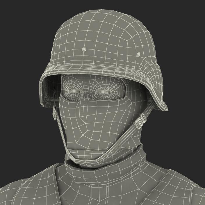 SWAT Man Rigged 3 3D