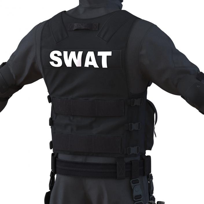 3D model SWAT Man