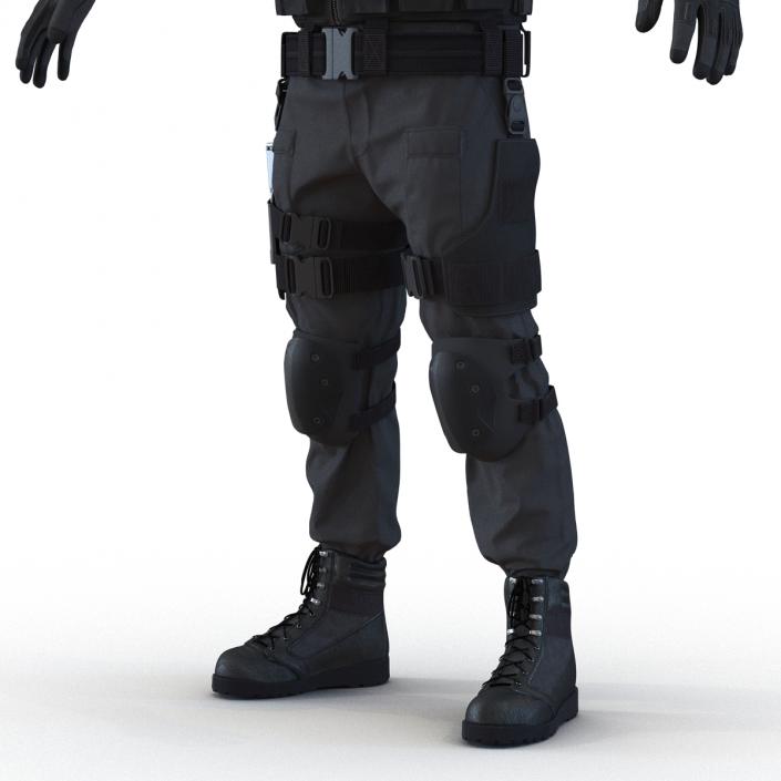 3D model SWAT Man