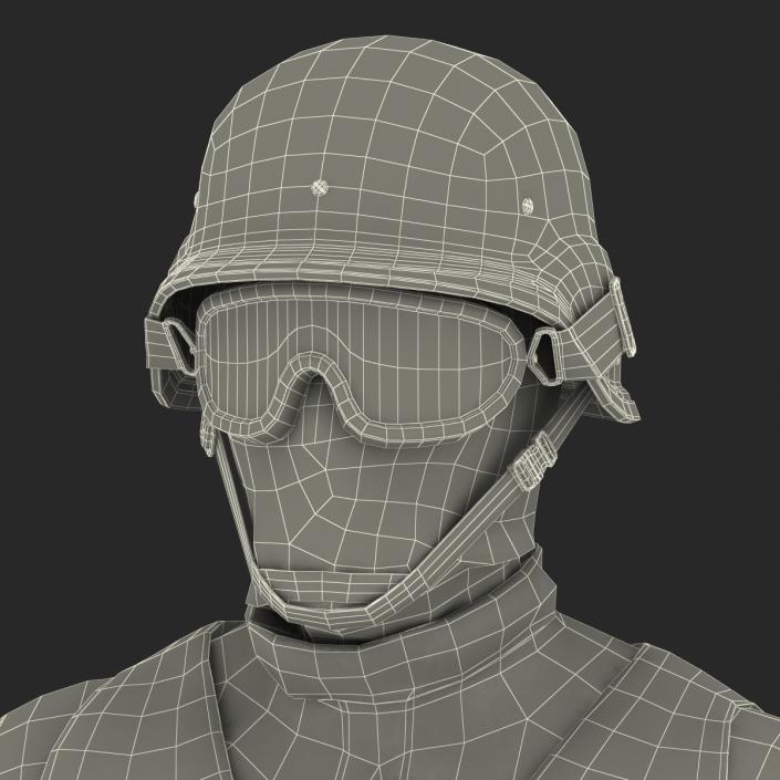 3D model SWAT Man