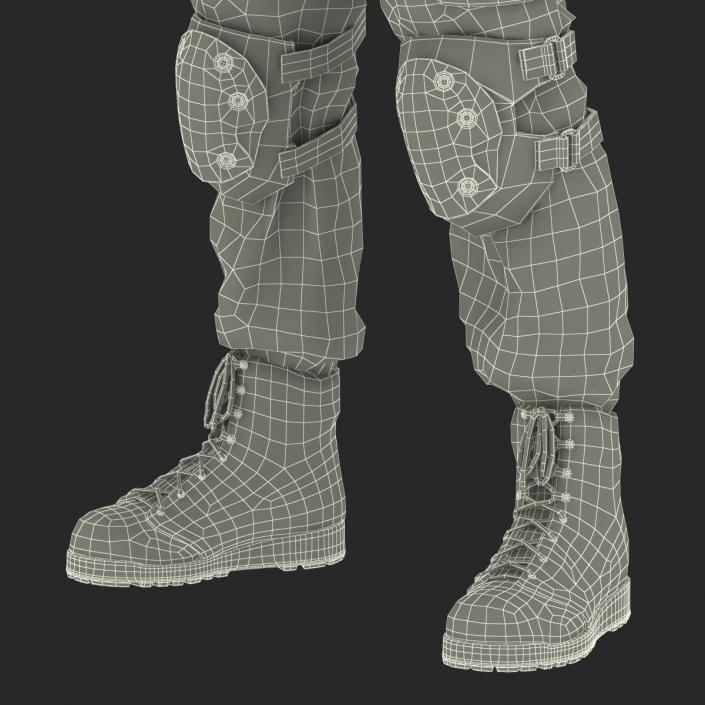 3D model SWAT Man