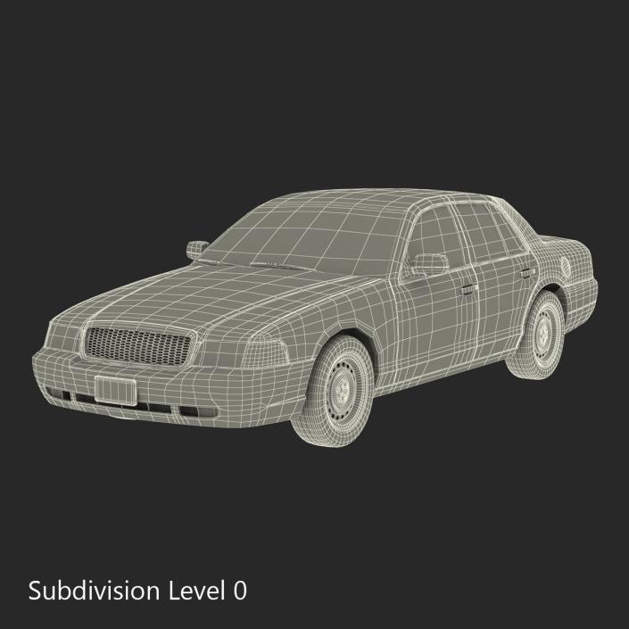 Ford Crown Victoria 3D model