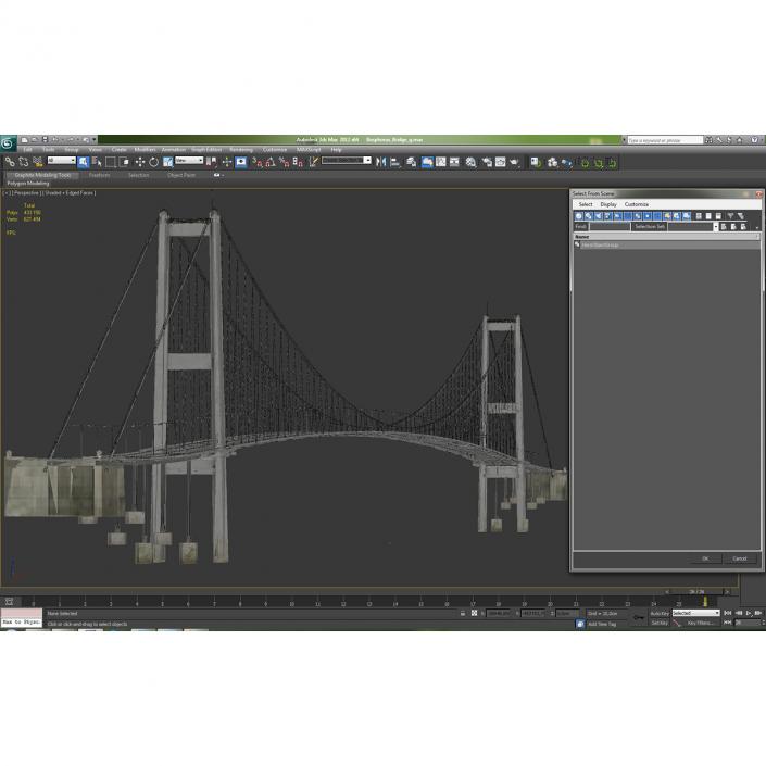 3D Bosphorus Bridge