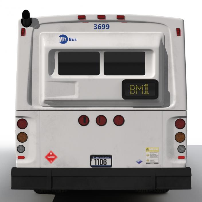 3D model MTA New York City Bus Q53