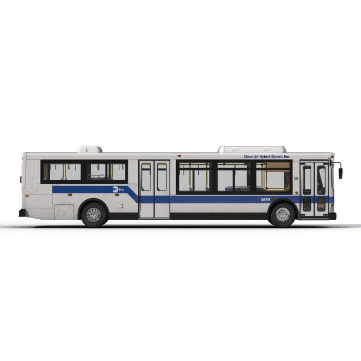 3D model MTA New York City Bus Q53