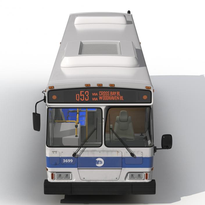 3D model MTA New York City Bus Q53