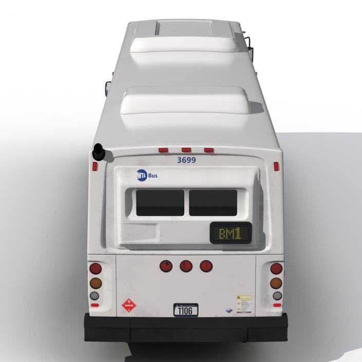 3D model MTA New York City Bus Q53