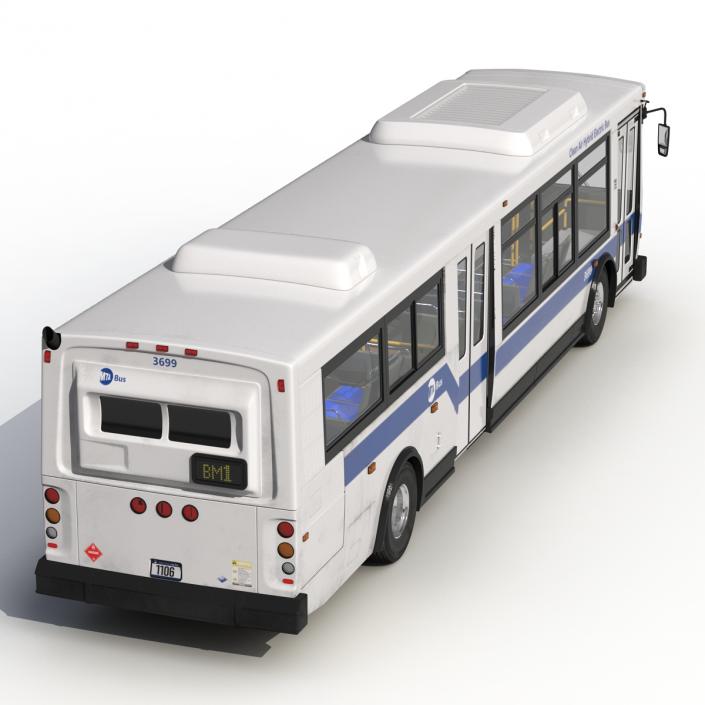 3D model MTA New York City Bus Q53