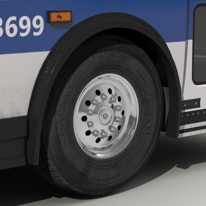 3D model MTA New York City Bus Q53