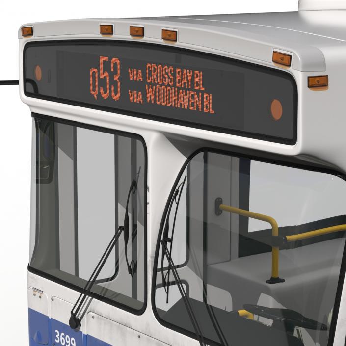 3D model MTA New York City Bus Q53