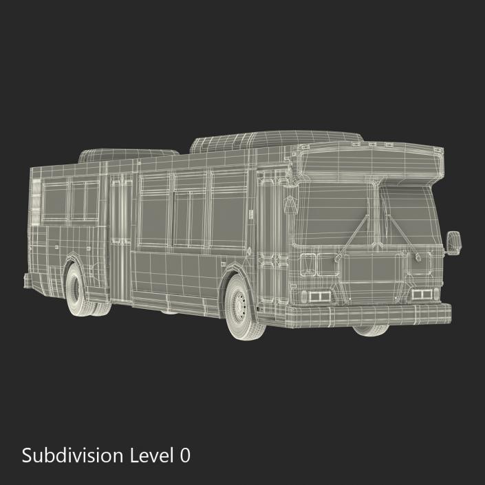 3D model MTA New York City Bus Q53