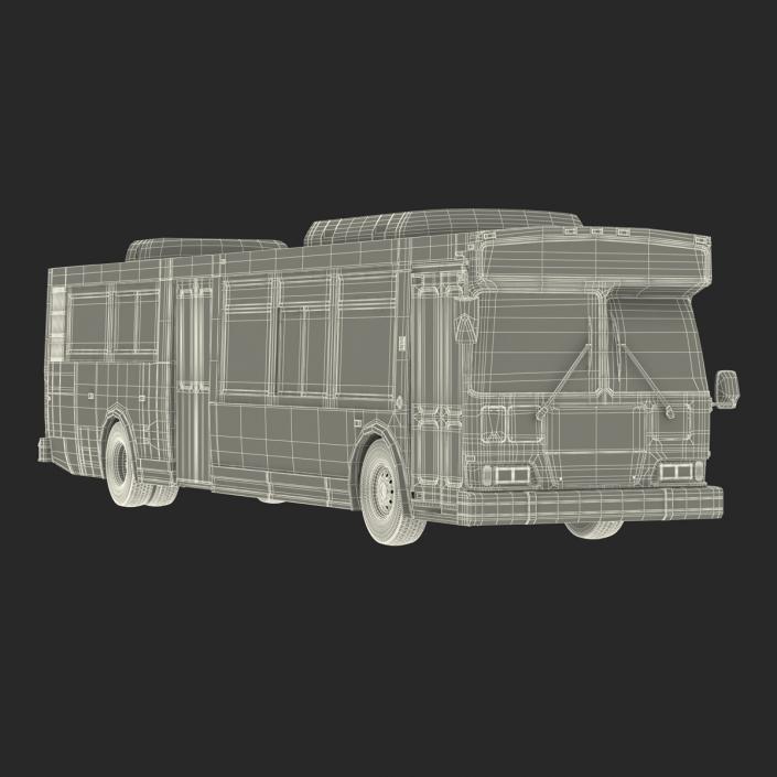 3D model MTA New York City Bus Q53