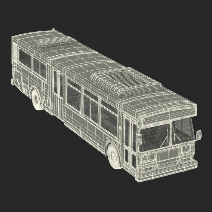 3D model MTA New York City Bus Q53