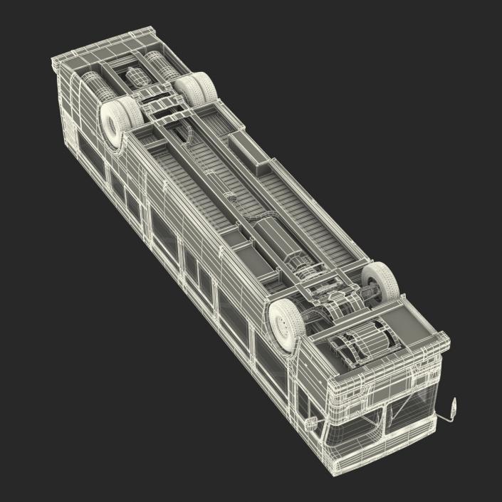 MTA New York City Bus Q53 Rigged 3D