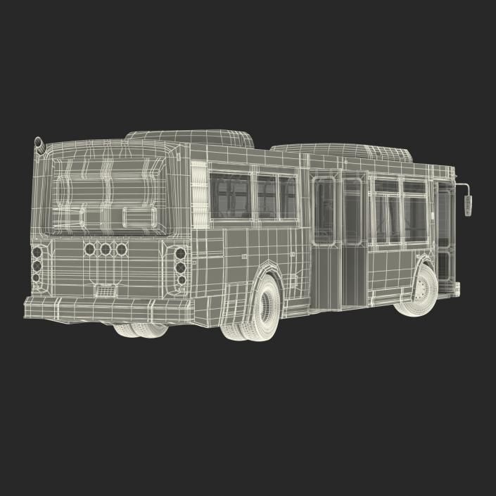 MTA New York City Bus Q53 Rigged 3D