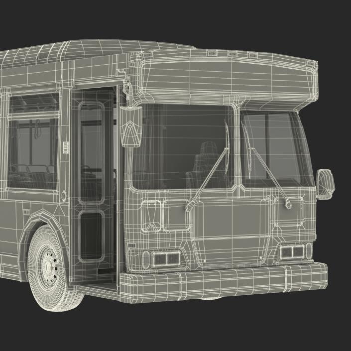 MTA New York City Bus Q53 Rigged 3D