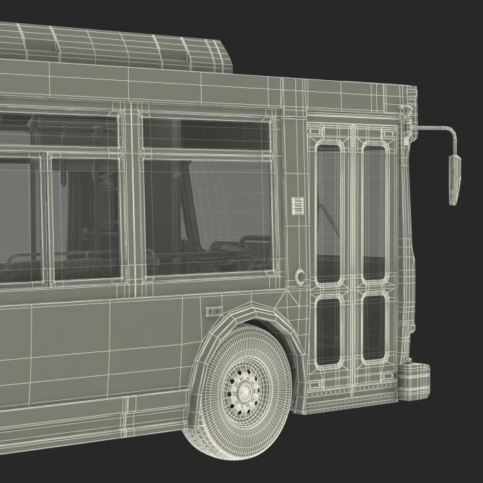 MTA New York City Bus Q53 Rigged 3D