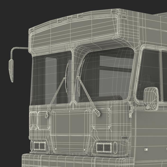 MTA New York City Bus Q53 Rigged 3D