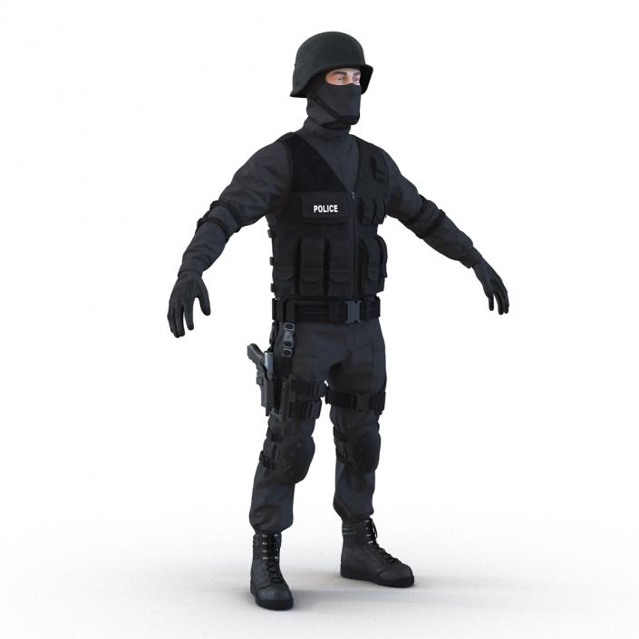 SWAT Man Mediterranean 3D