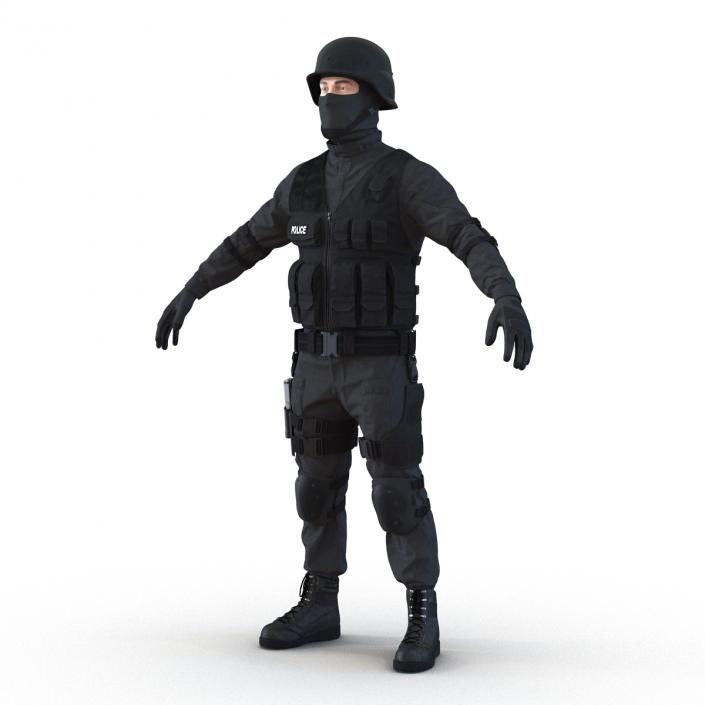 SWAT Man Mediterranean 3D